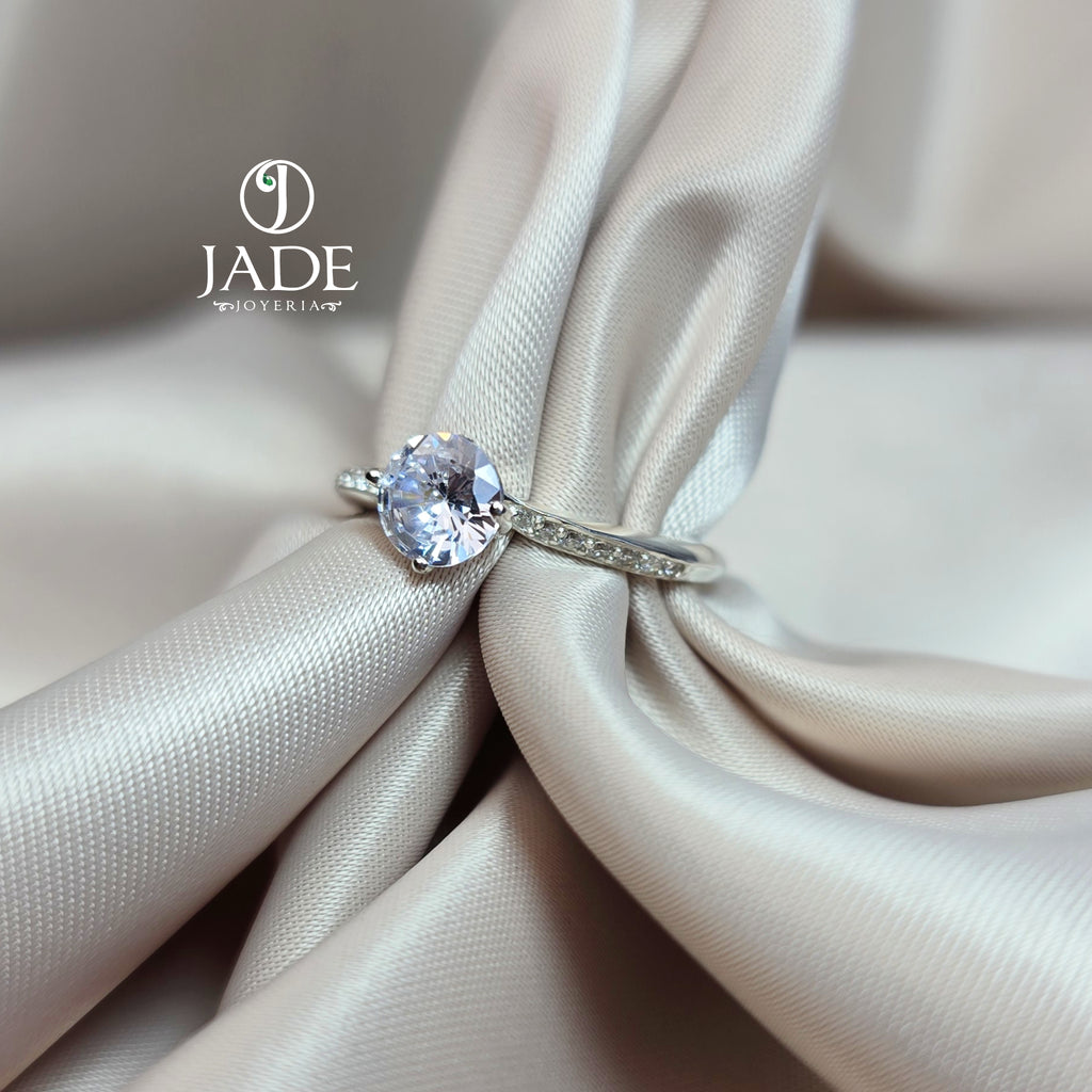 Anillo de Compromiso Plata "Isabella"