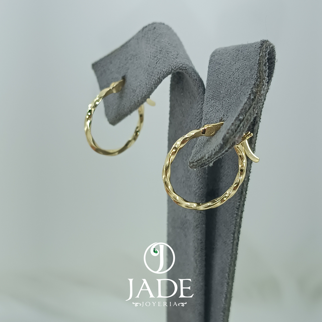 Argollas semi enroscada