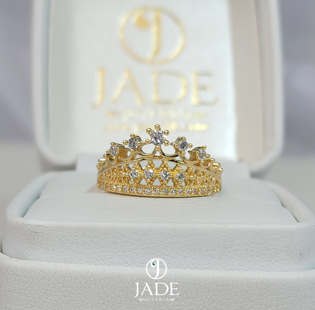 Anillo Corona Adriana Oro de 18k