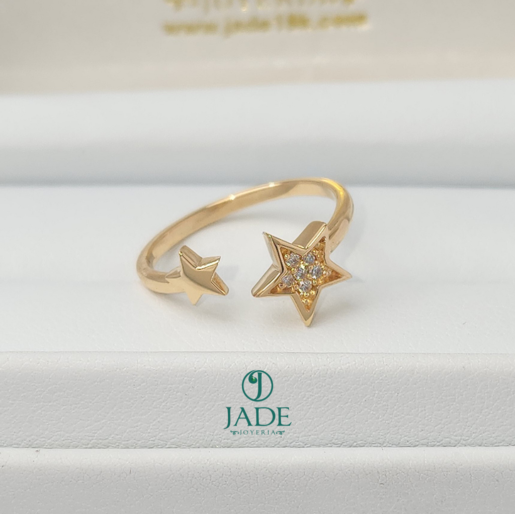 Anillo Doble Estrella