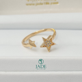 Anillo Doble Estrella