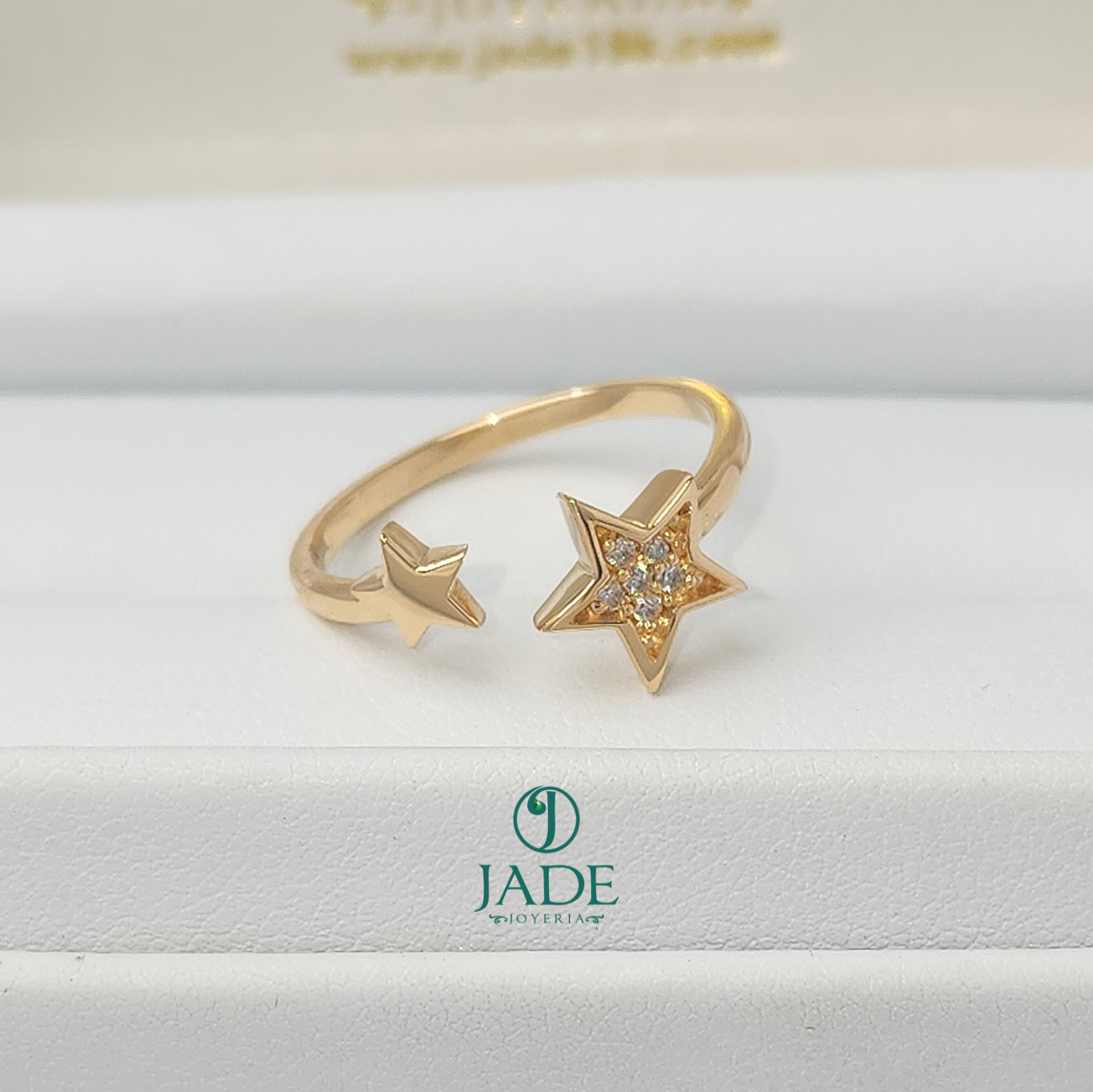 Anillo Doble Estrella