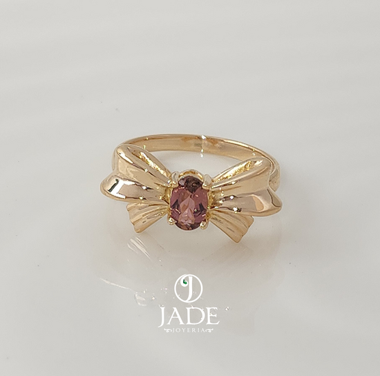 Anillo de Moño en oro 18k – Jade18k (vista 2)