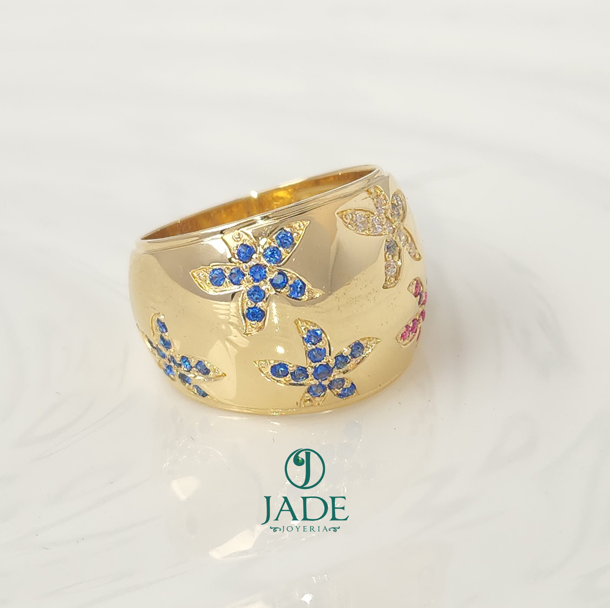 Sortija Flores de colores