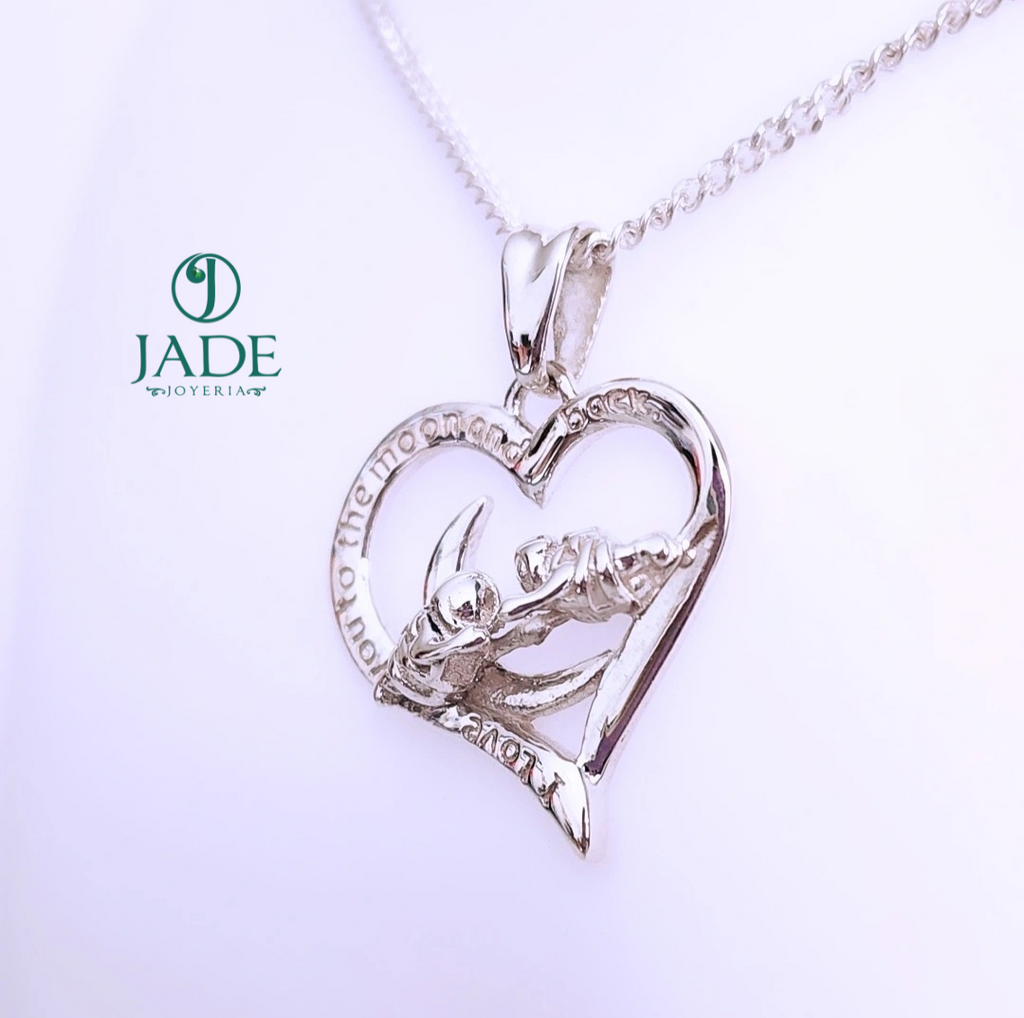 Dije Amor de Astronauta en plata ley