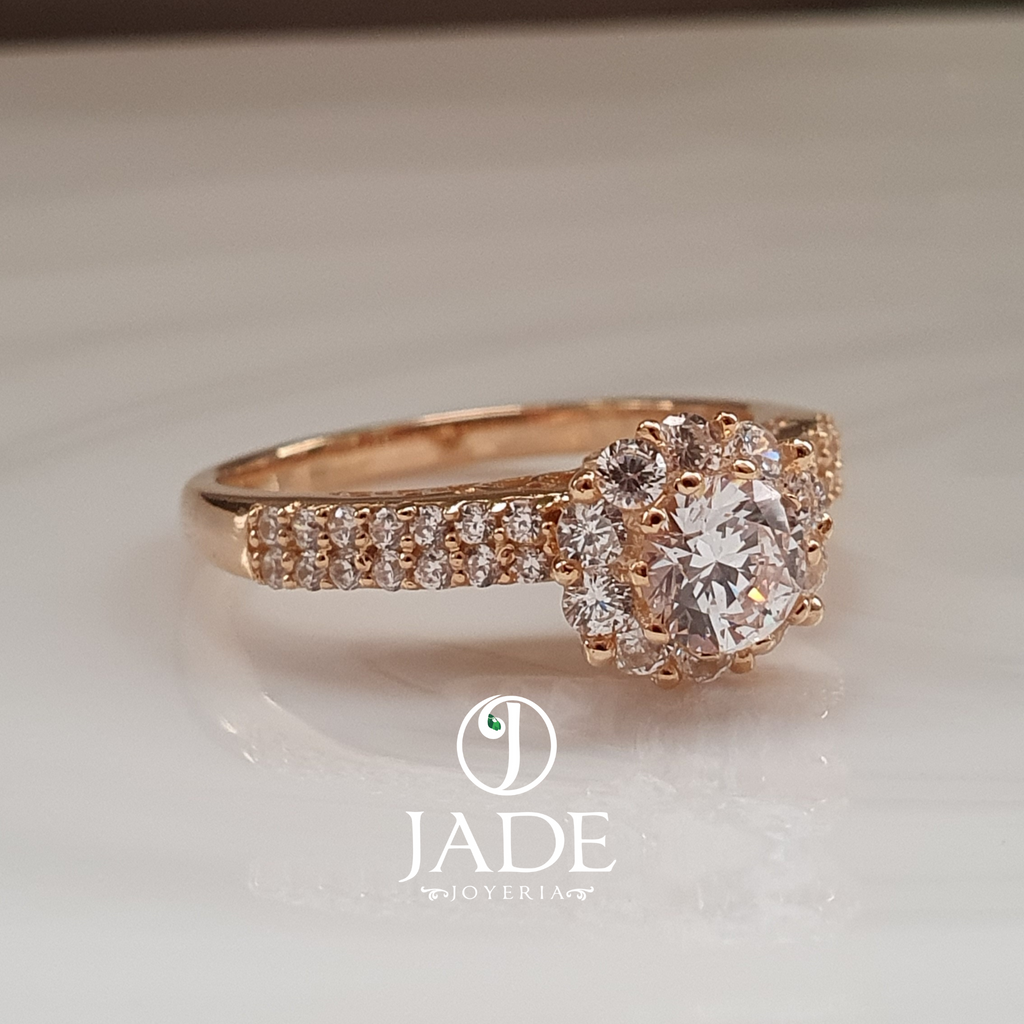 Anillo Melinda de compromiso