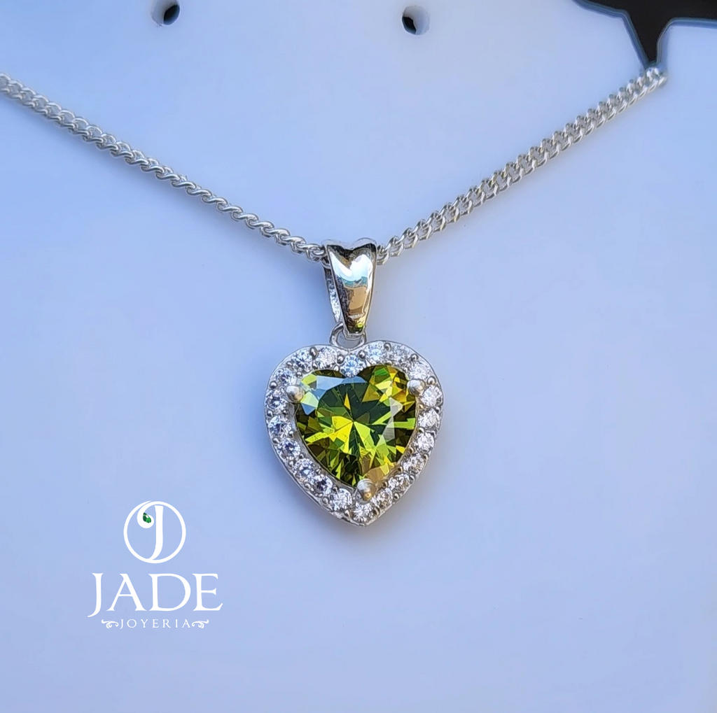 Dije Amor de Fuego en plata ley