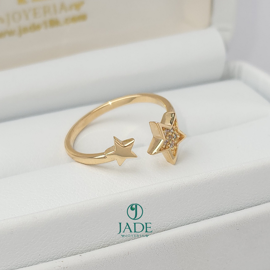 Anillo Doble Estrella