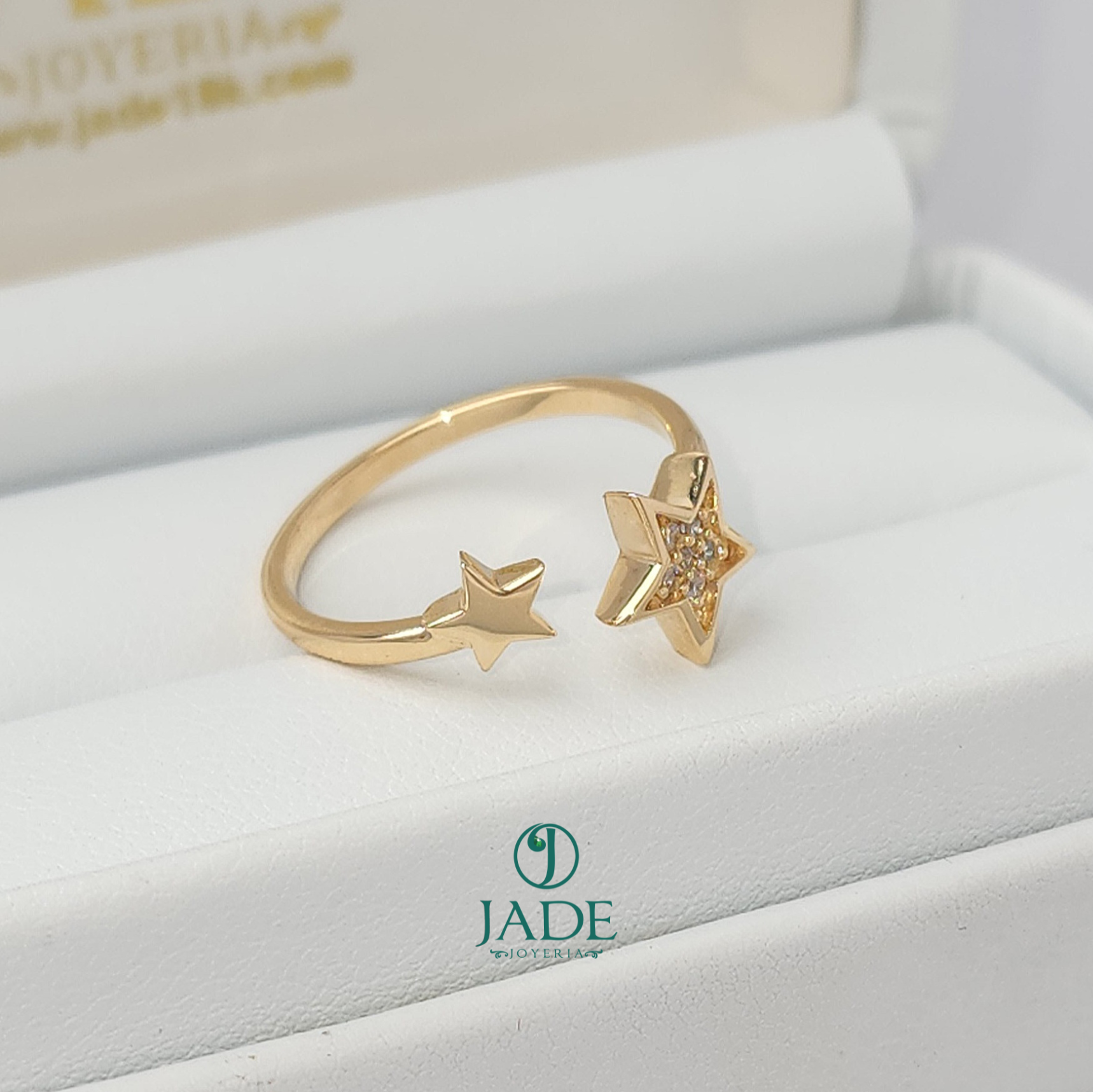 Anillo Doble Estrella