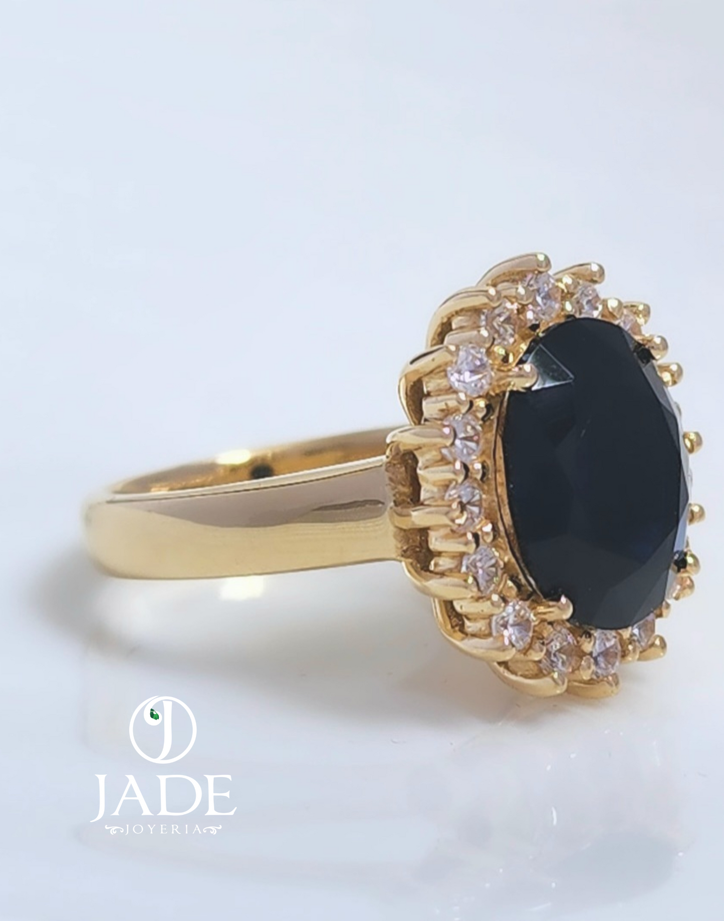 Anillo Princesa Diana en oro 18k