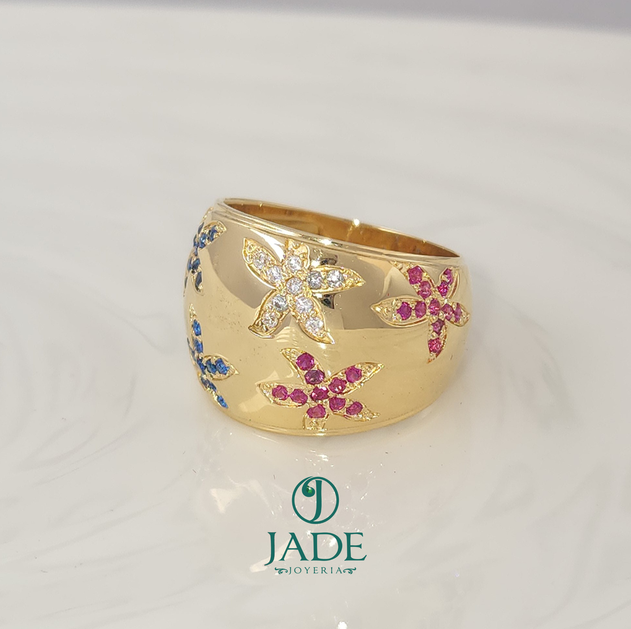 Sortija Flores de colores