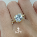 Anillo Kerry de compromiso