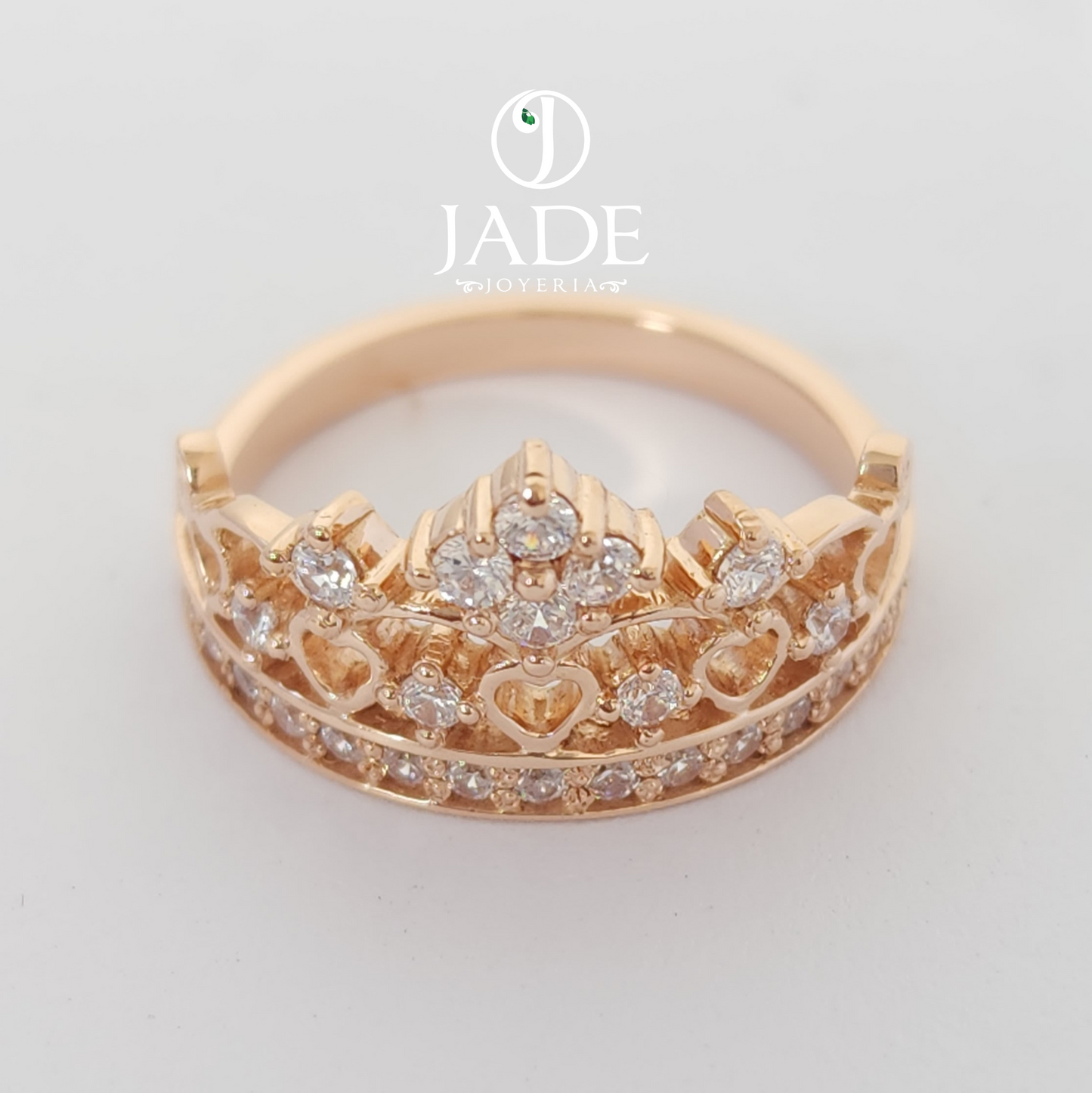 Anillo Corona Madie en oro 18k