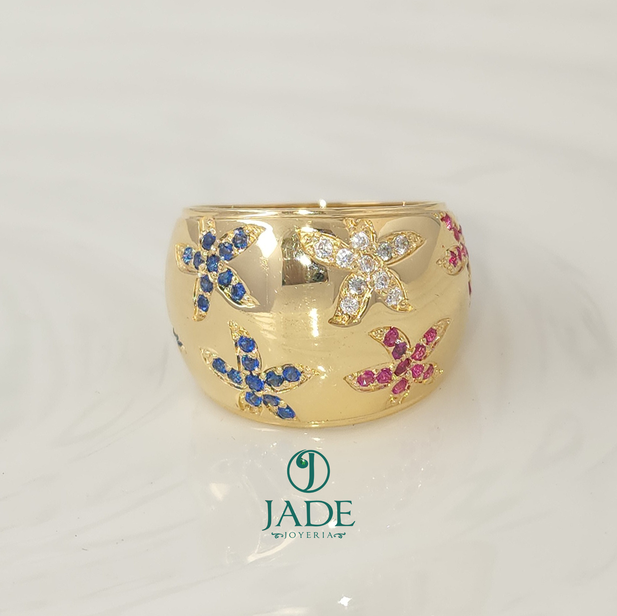 Sortija Flores de colores