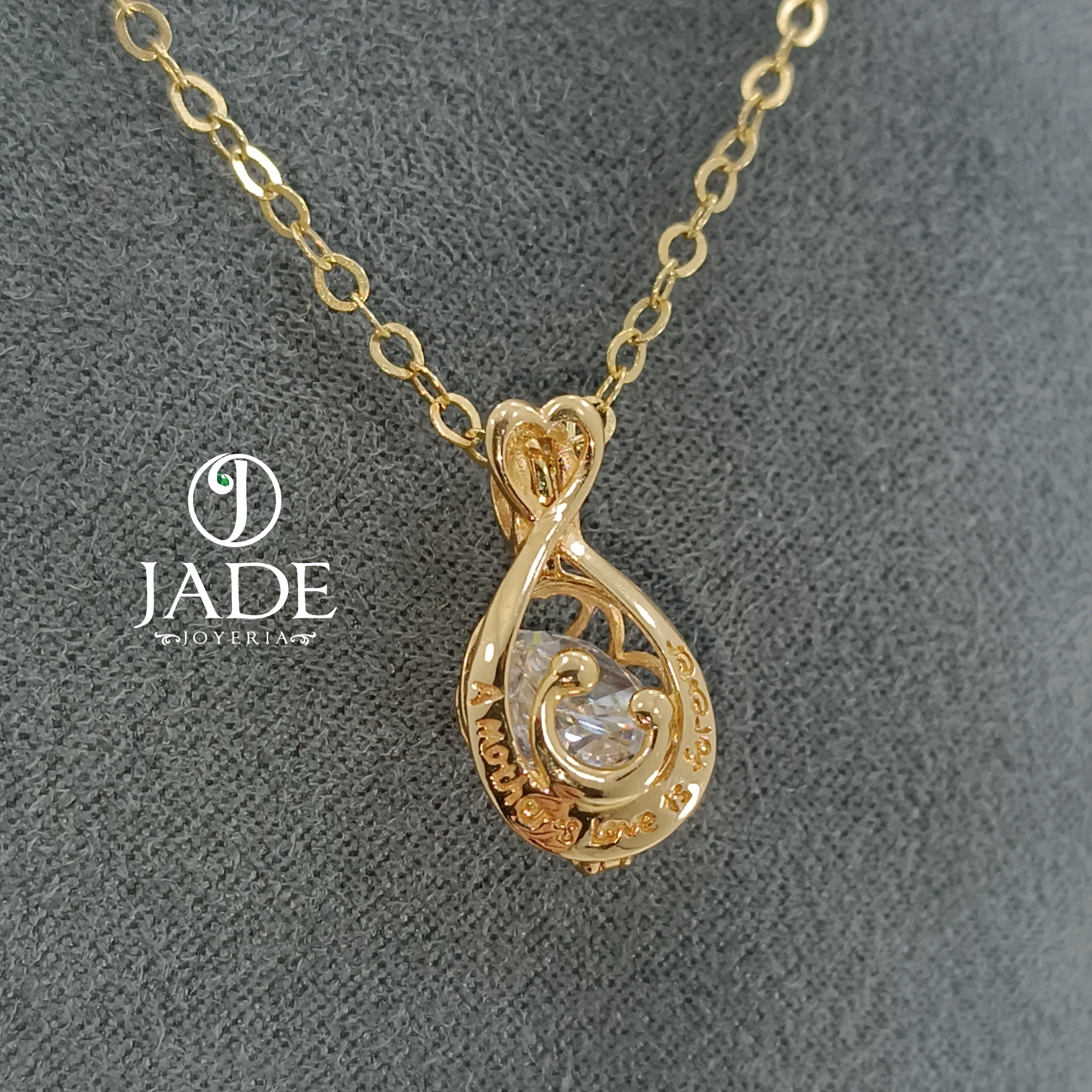 Dije Circón Golden Star