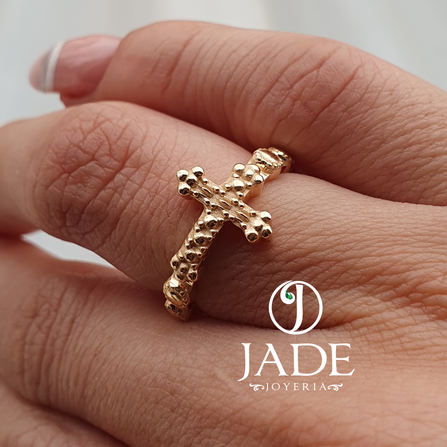 Denario personalizado en oro18k