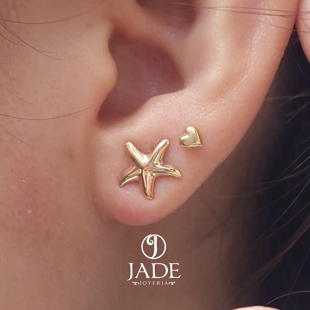 Aretes estrella de Mar