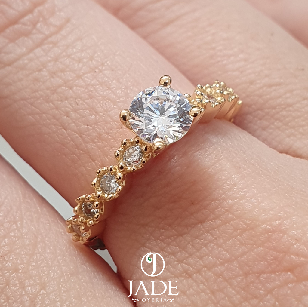 Anillo de compromiso Lia