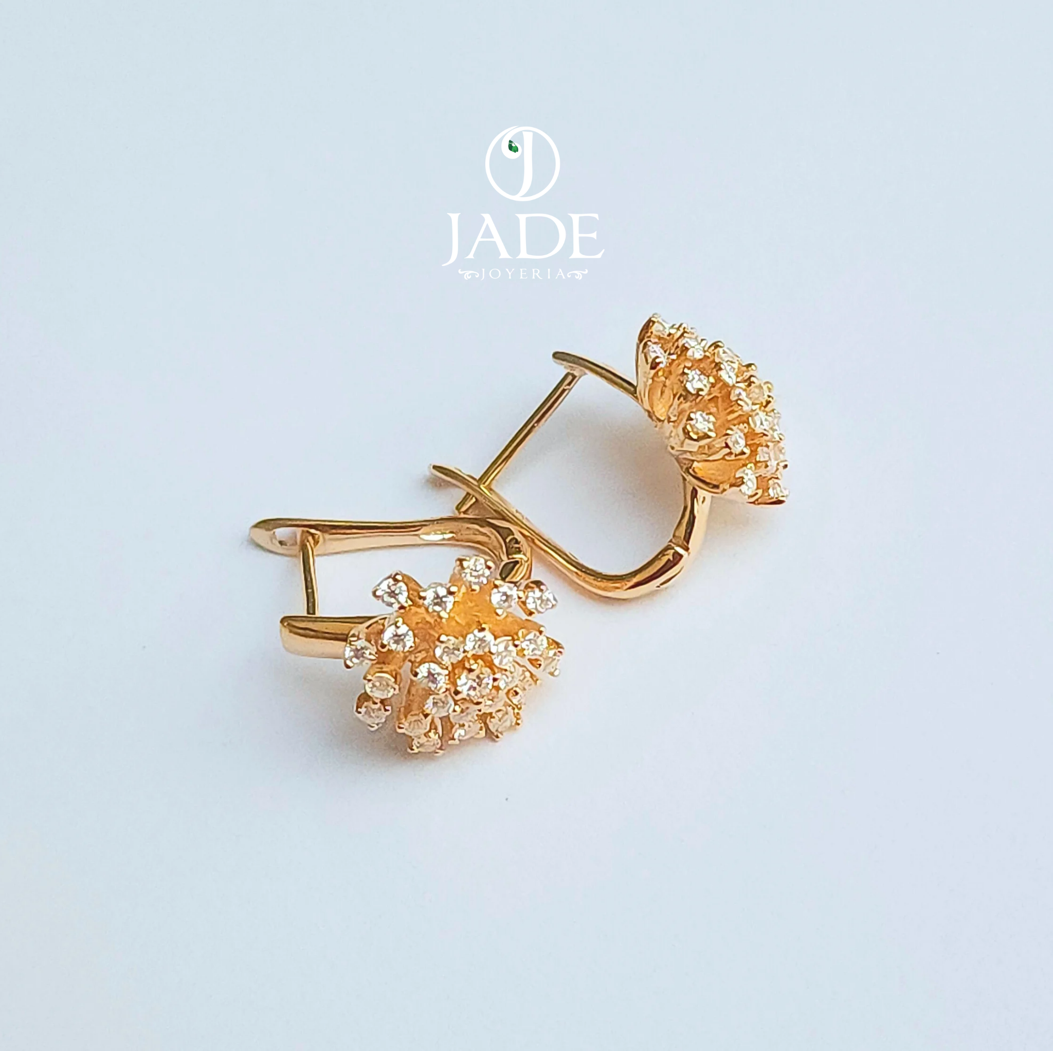 Aretes de copo de nieve