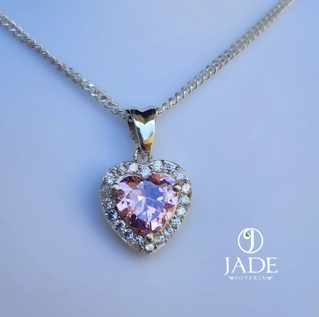 Dije Amor de Fuego en plata ley