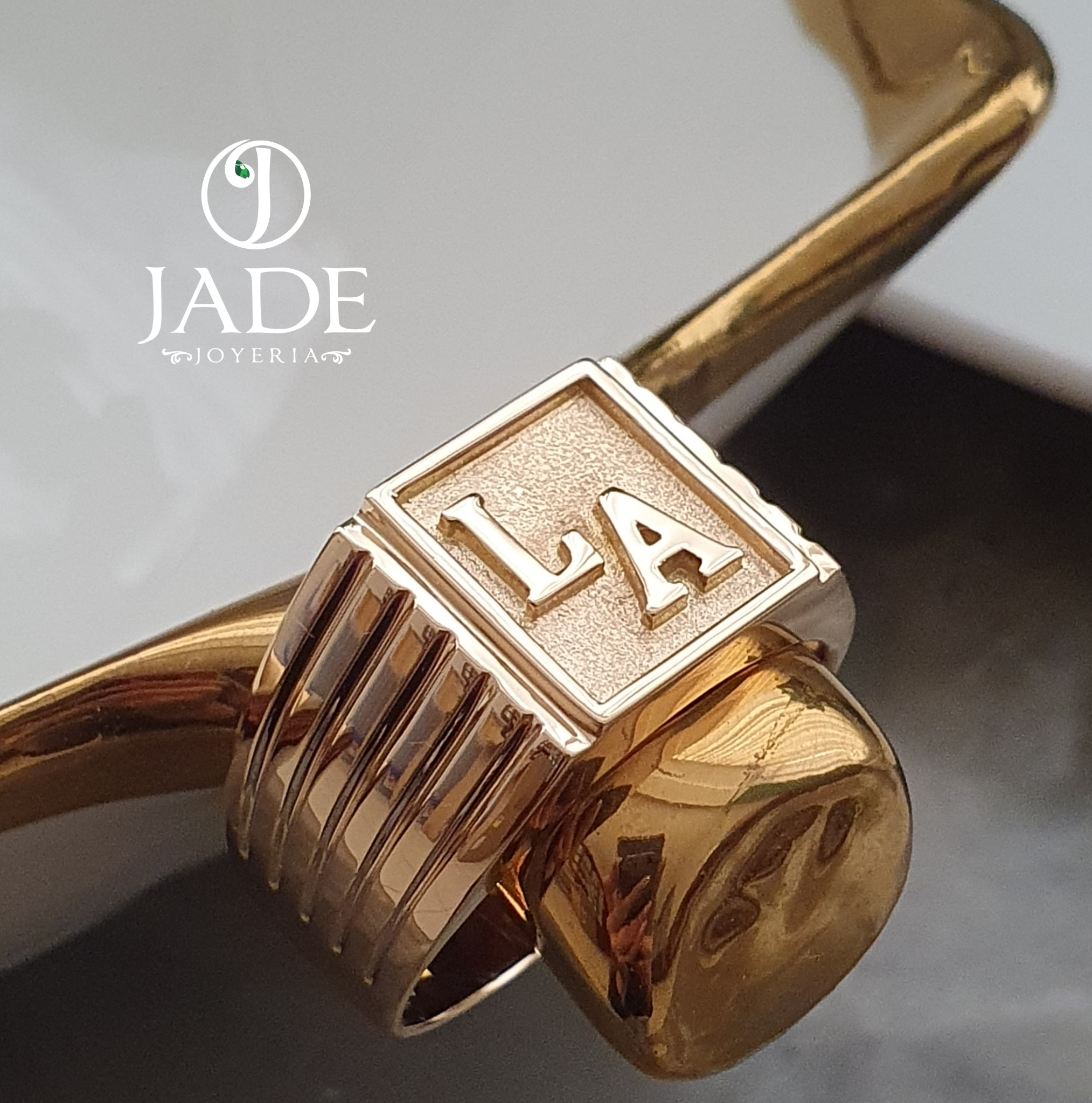 Anillo Chevalier 5 Líneas personalizado