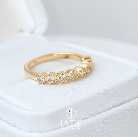 Anillo Churumbela Nerida en oro 18k – Jade18k (vista 2)