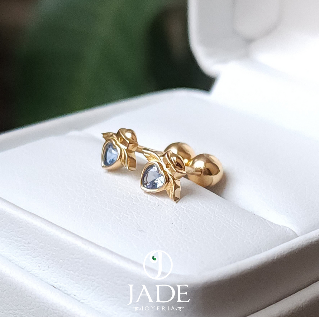 Aretes "Corazón de enfermera"