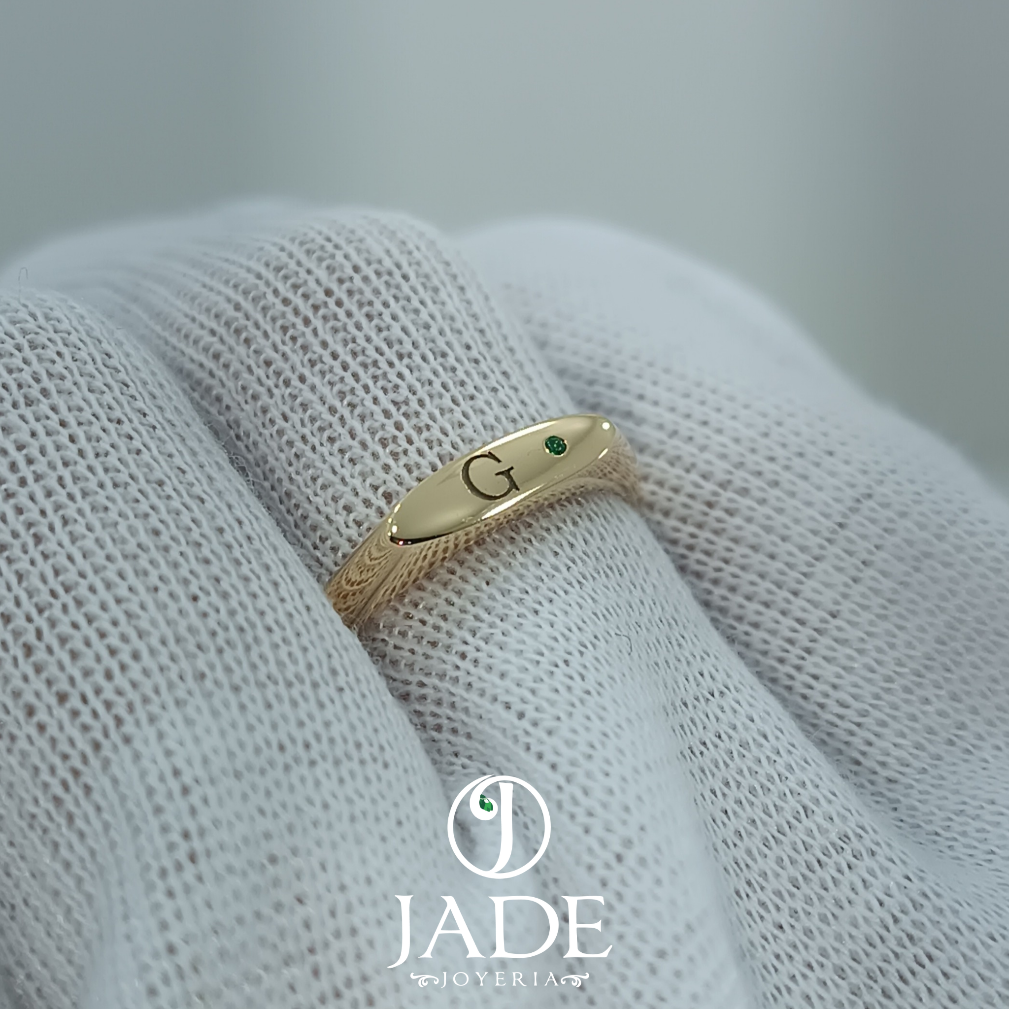 Anillo Chevalier delgado para dama