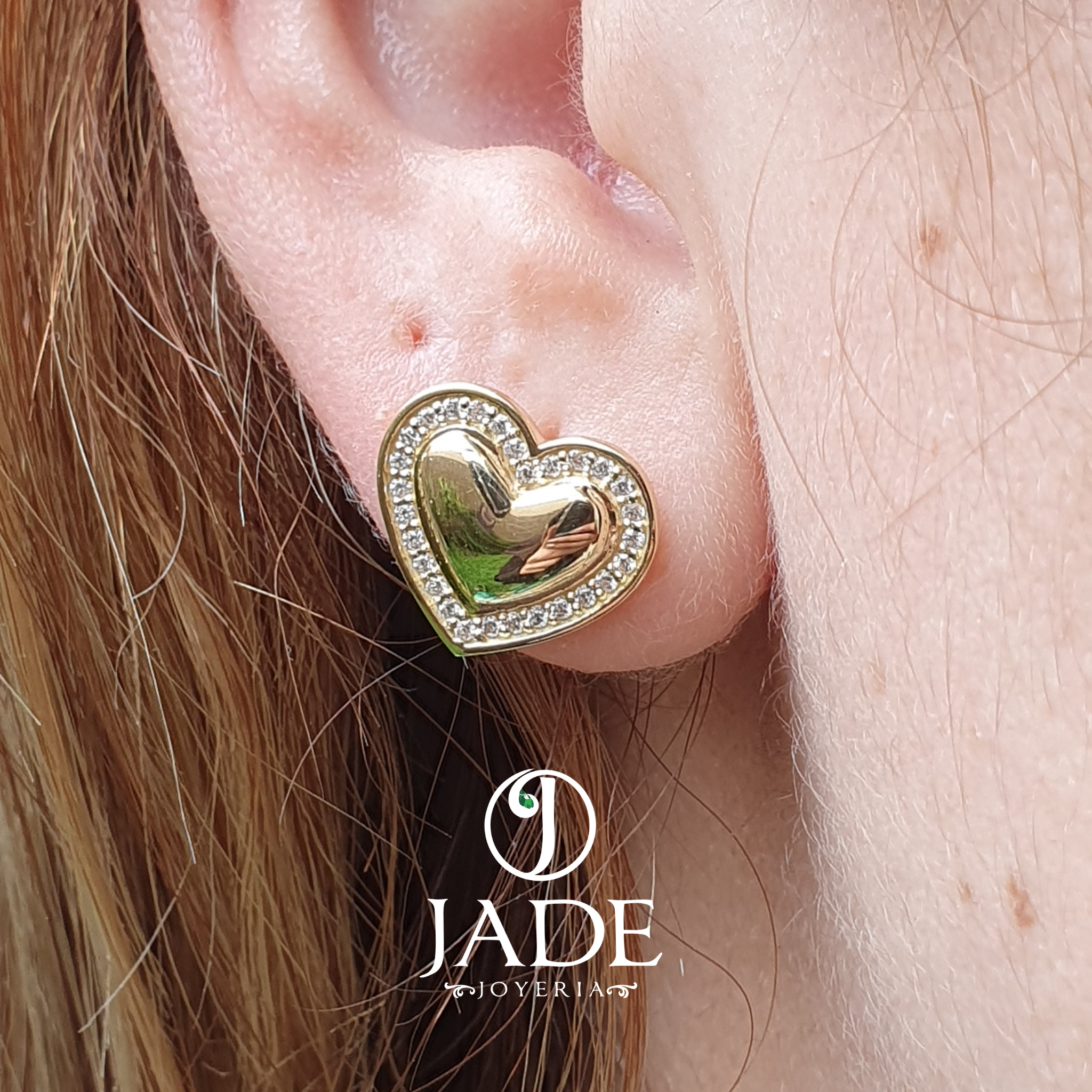 Aretes Corazón