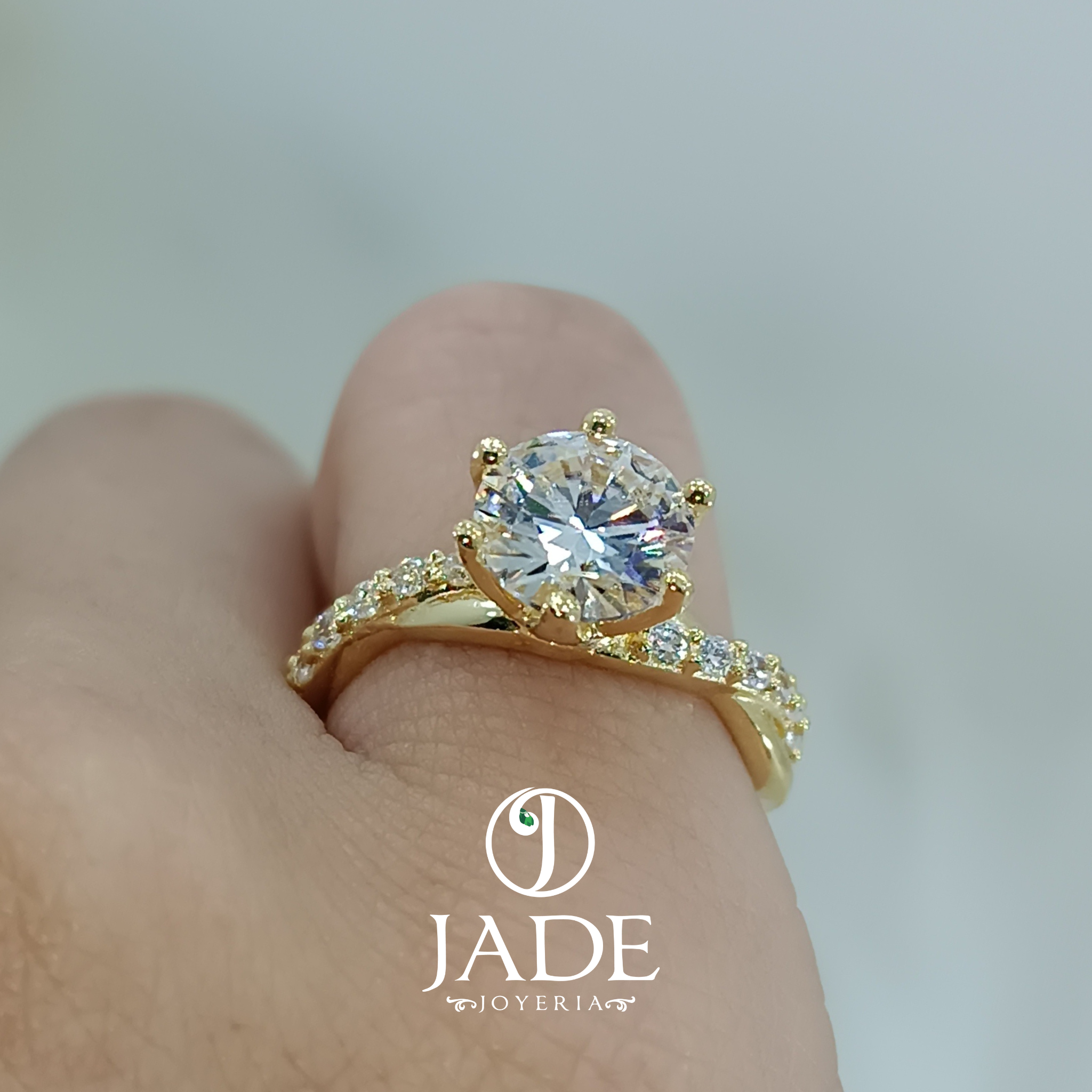 Anillo Pixie de compromiso