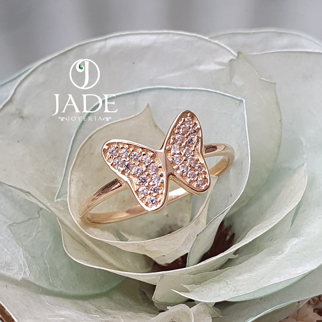 Anillo Pamela de Mariposa