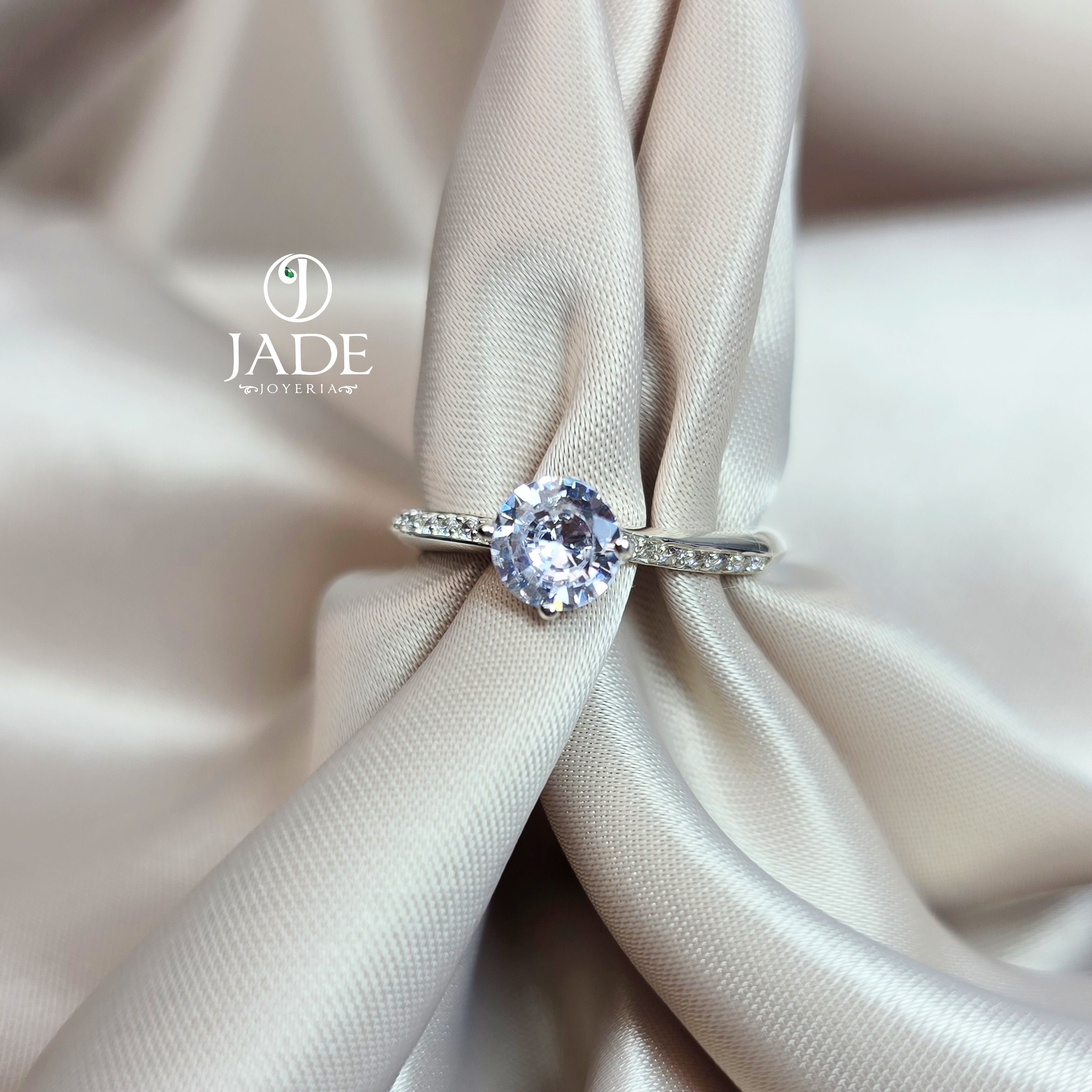 Anillo de Compromiso Plata "Isabella"