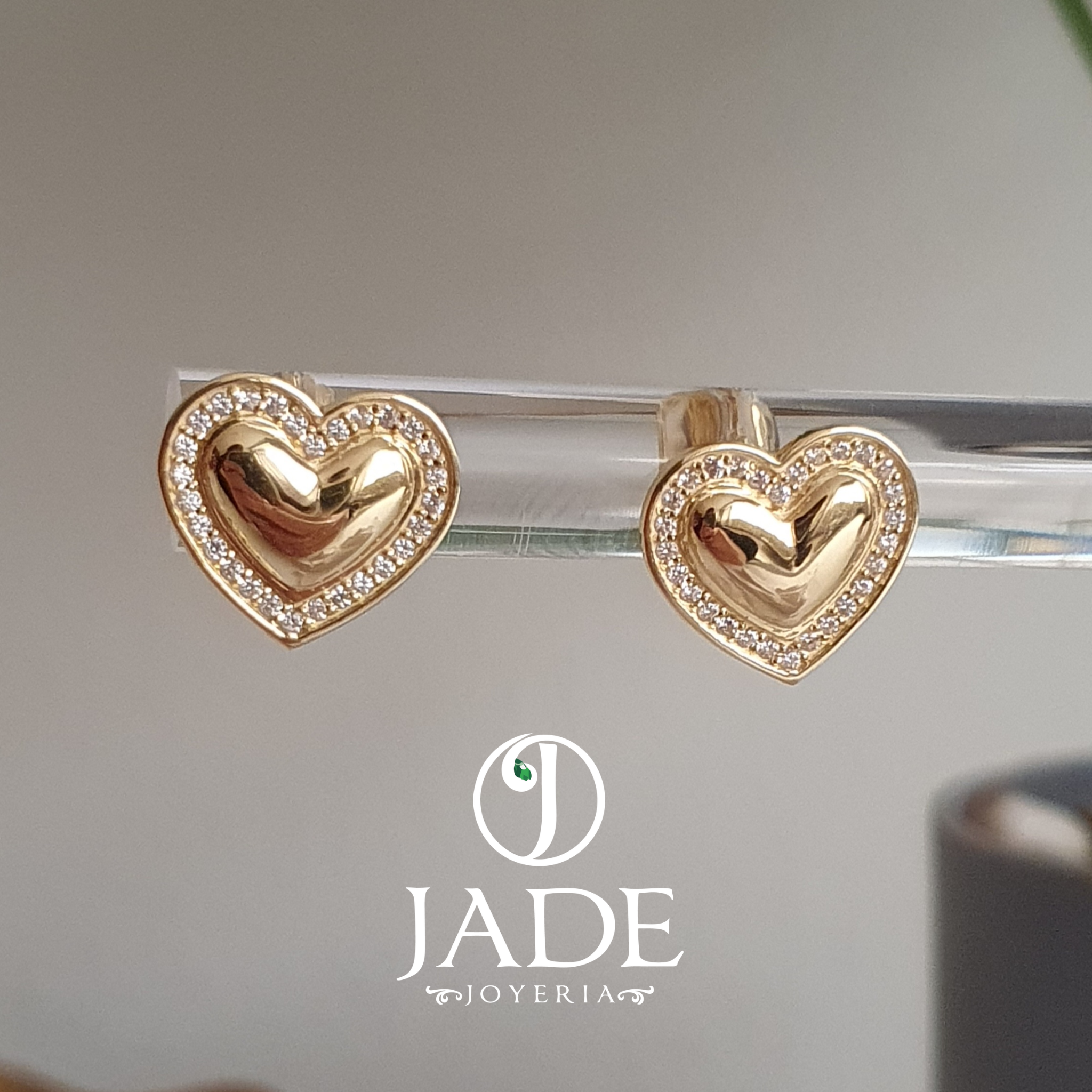 Aretes Corazón