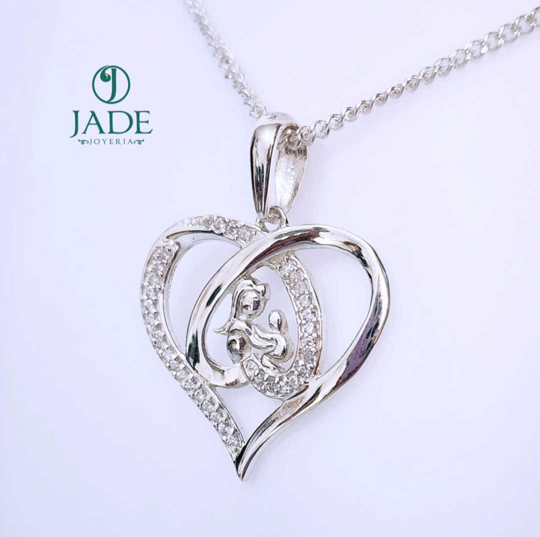 Dije mi Madre incomparable en plata ley