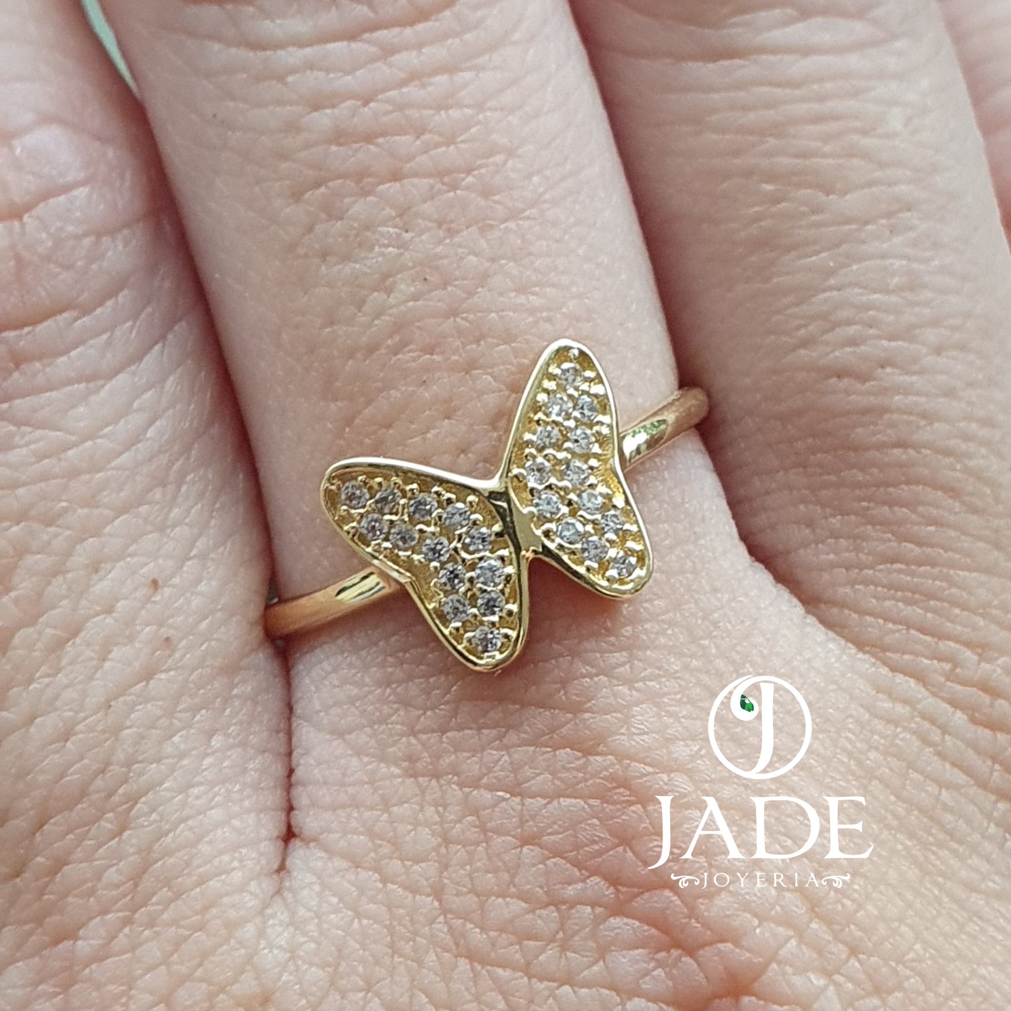 Anillo Pamela de Mariposa