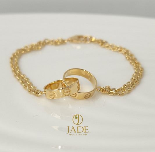 Pulsera Cartier Love en oro 18k