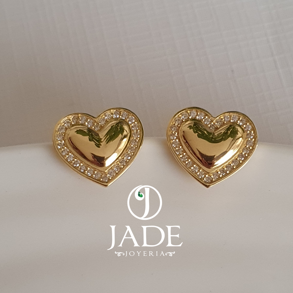 Aretes Corazón