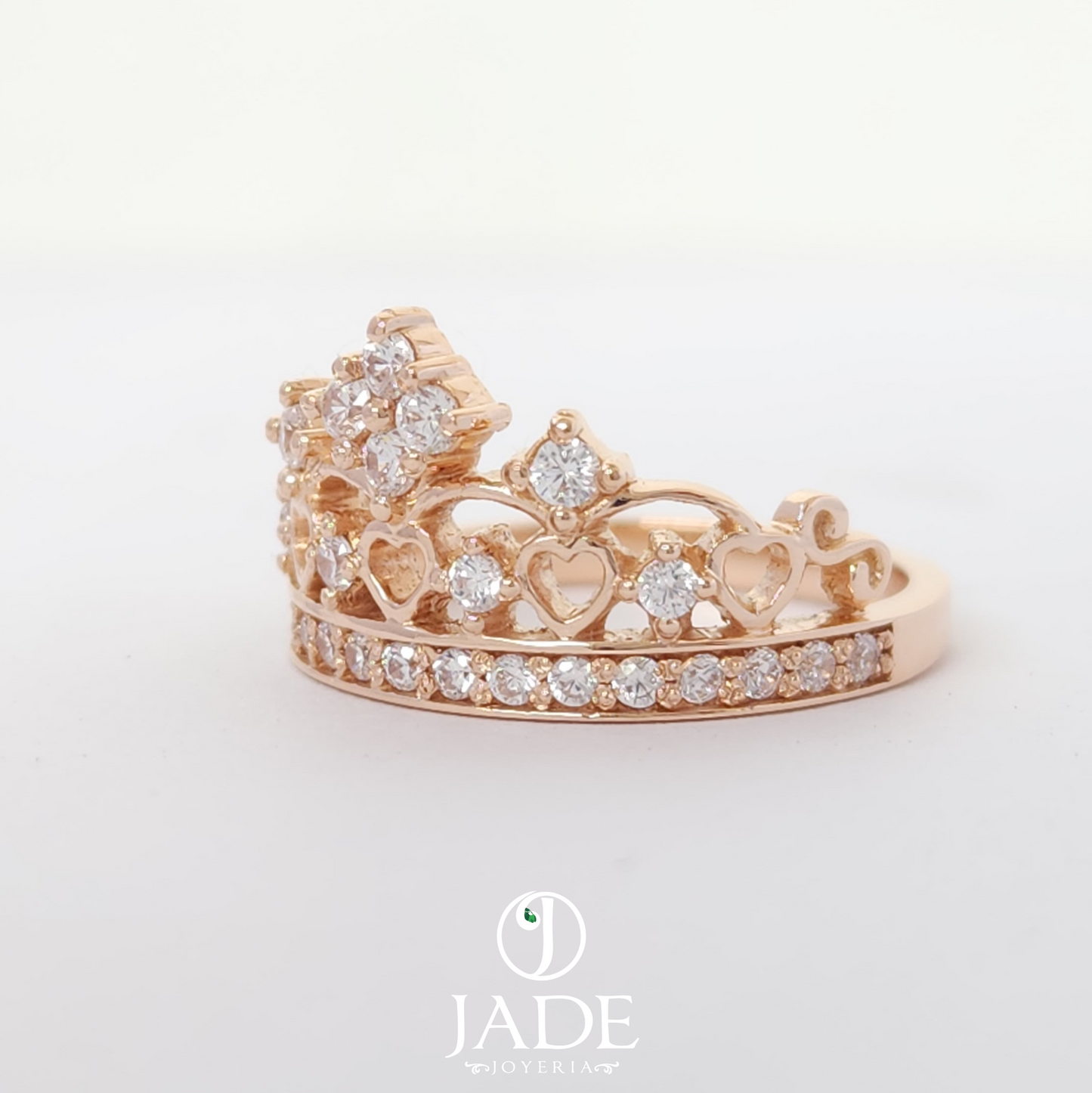 Anillo Corona Madie en oro 18k