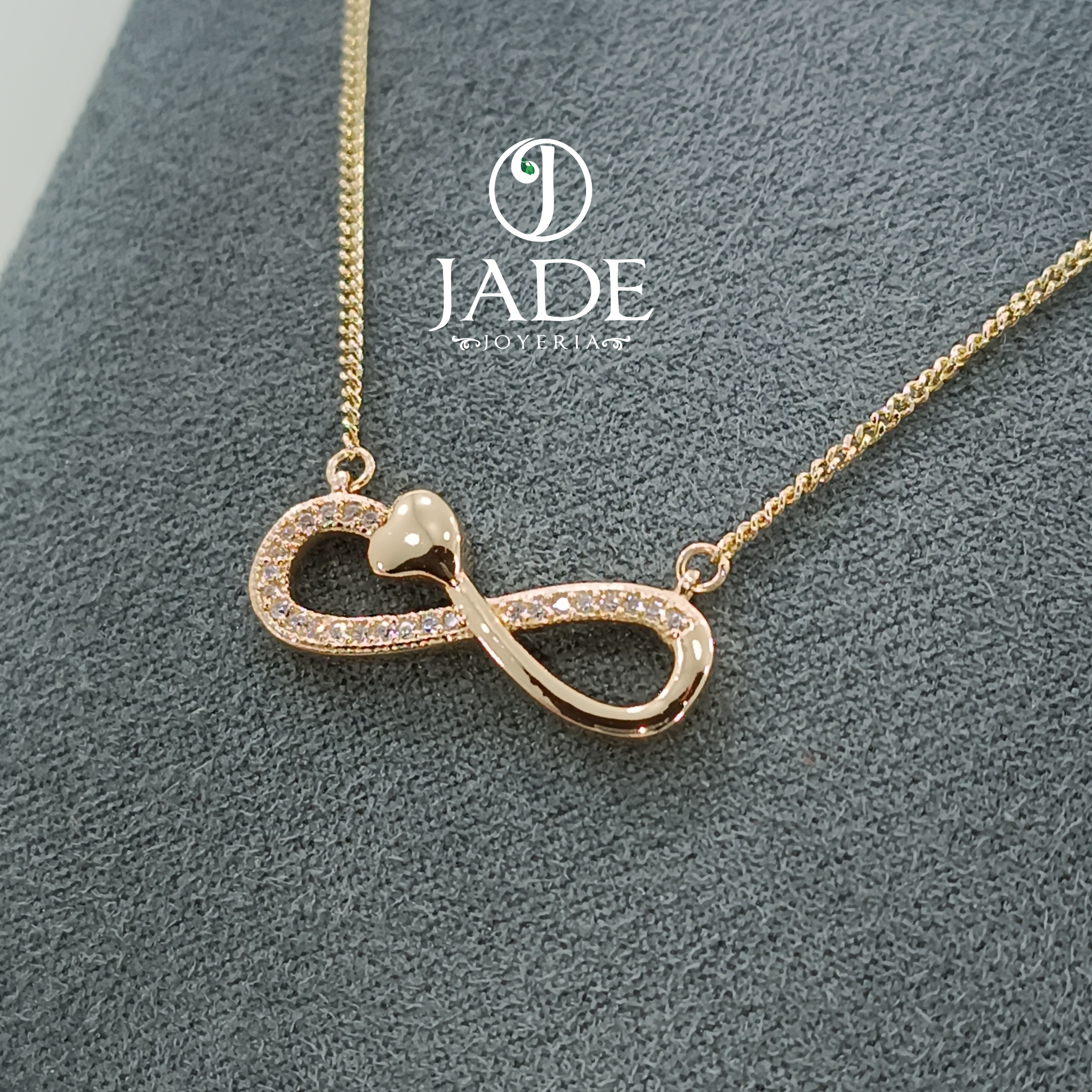 Collar Te amo hasta el infinito