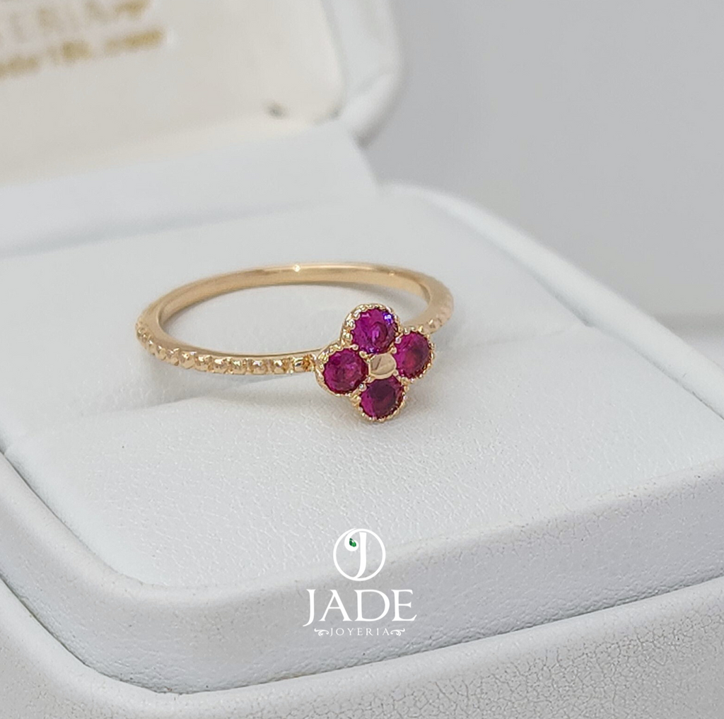 Cintillo con flor central