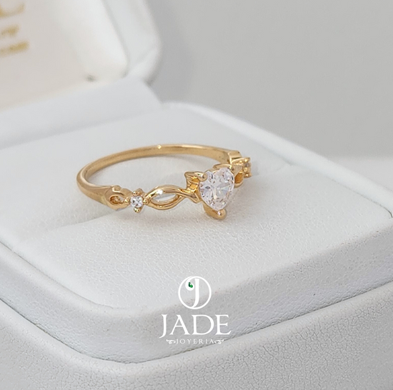 Anillo Anastasia en oro 18k – Jade18k (vista 3)