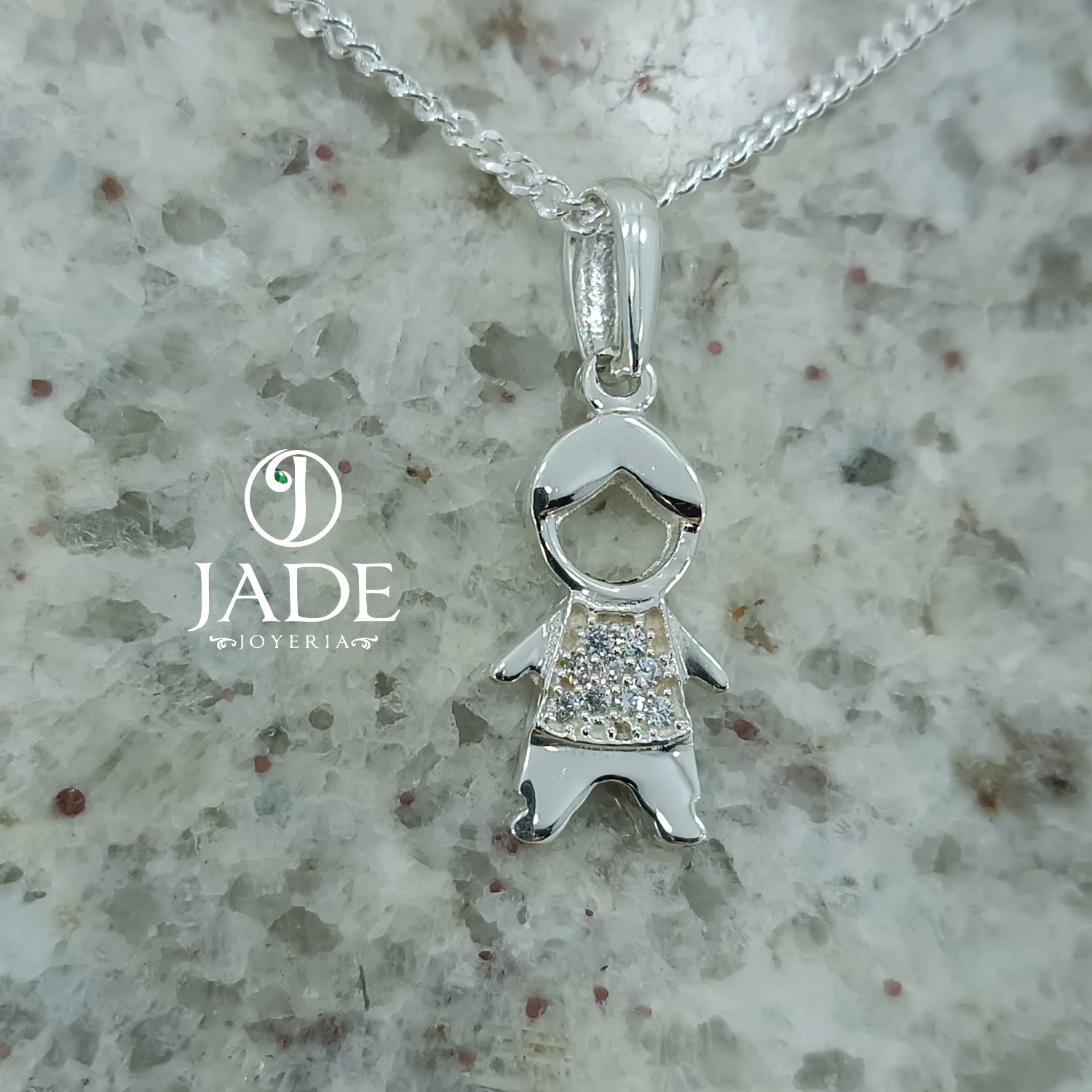 Dije de niño grande en plata ley