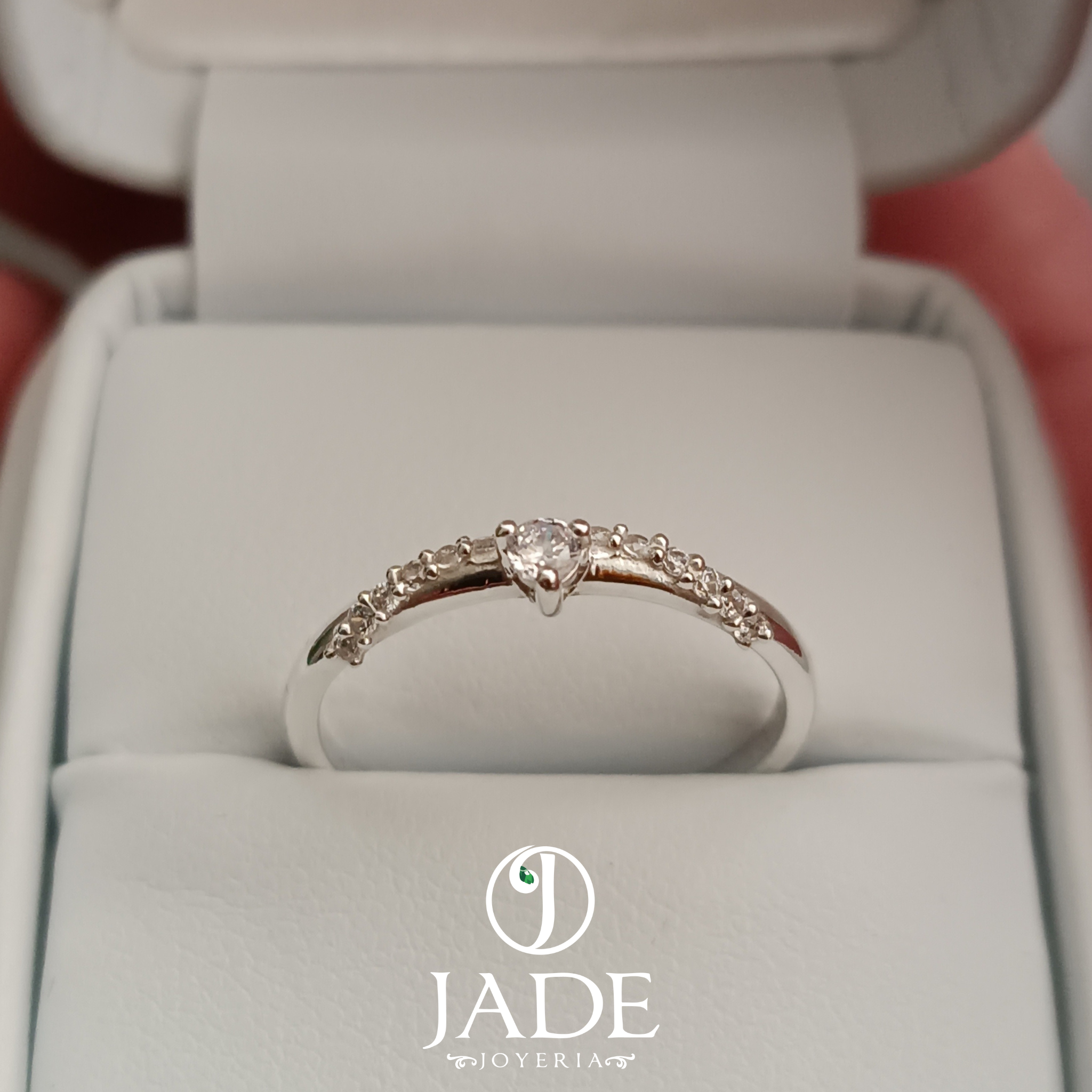 Anillo Luz de Promesa en plata ley