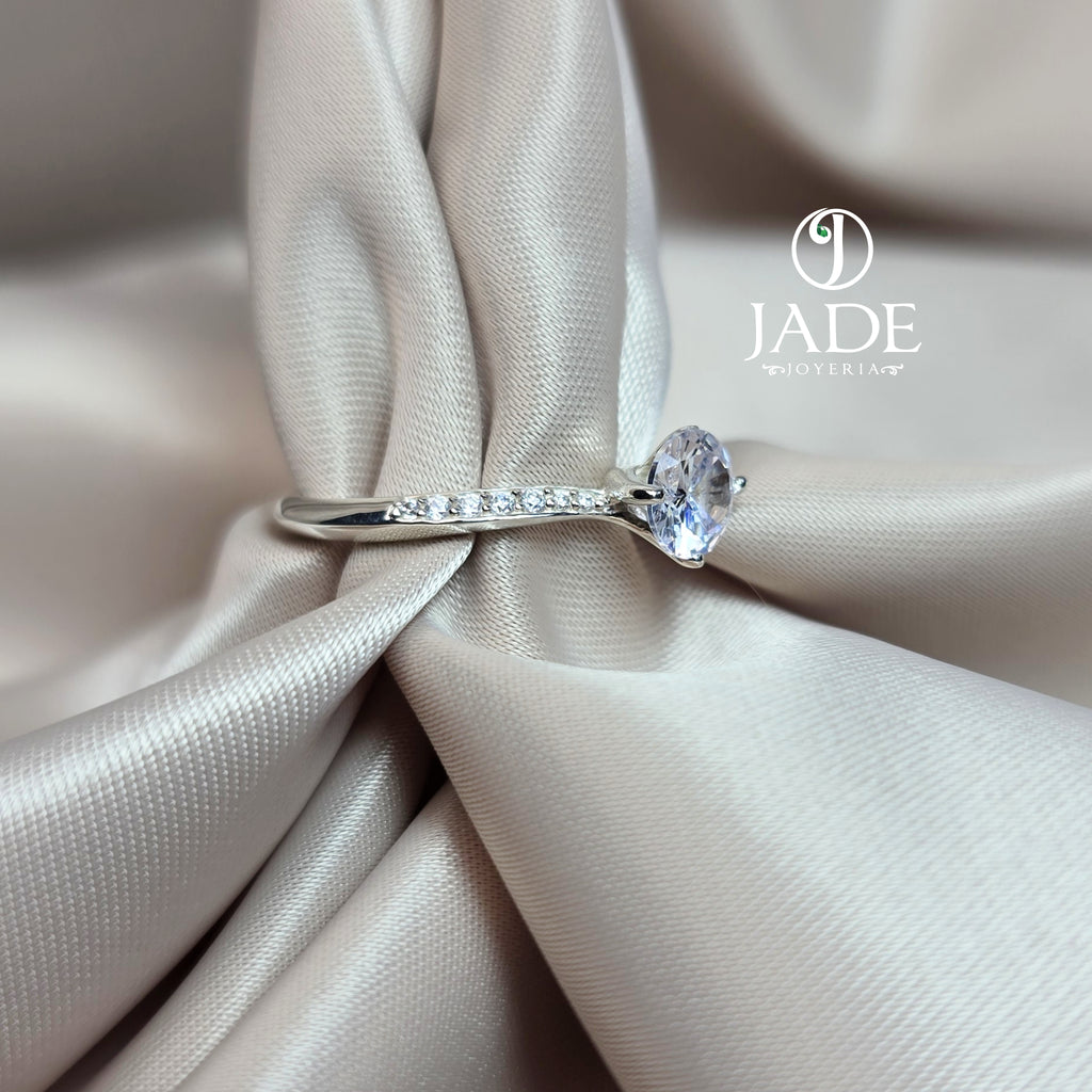 Anillo de Compromiso Plata "Isabella"