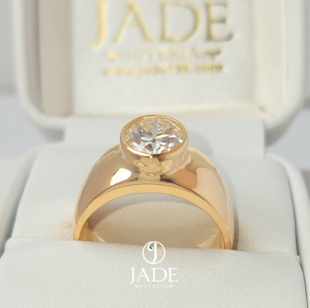 Anillo gitana piedra ovalada