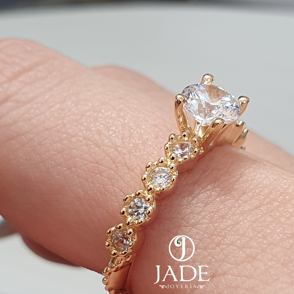 Anillo de compromiso Lia