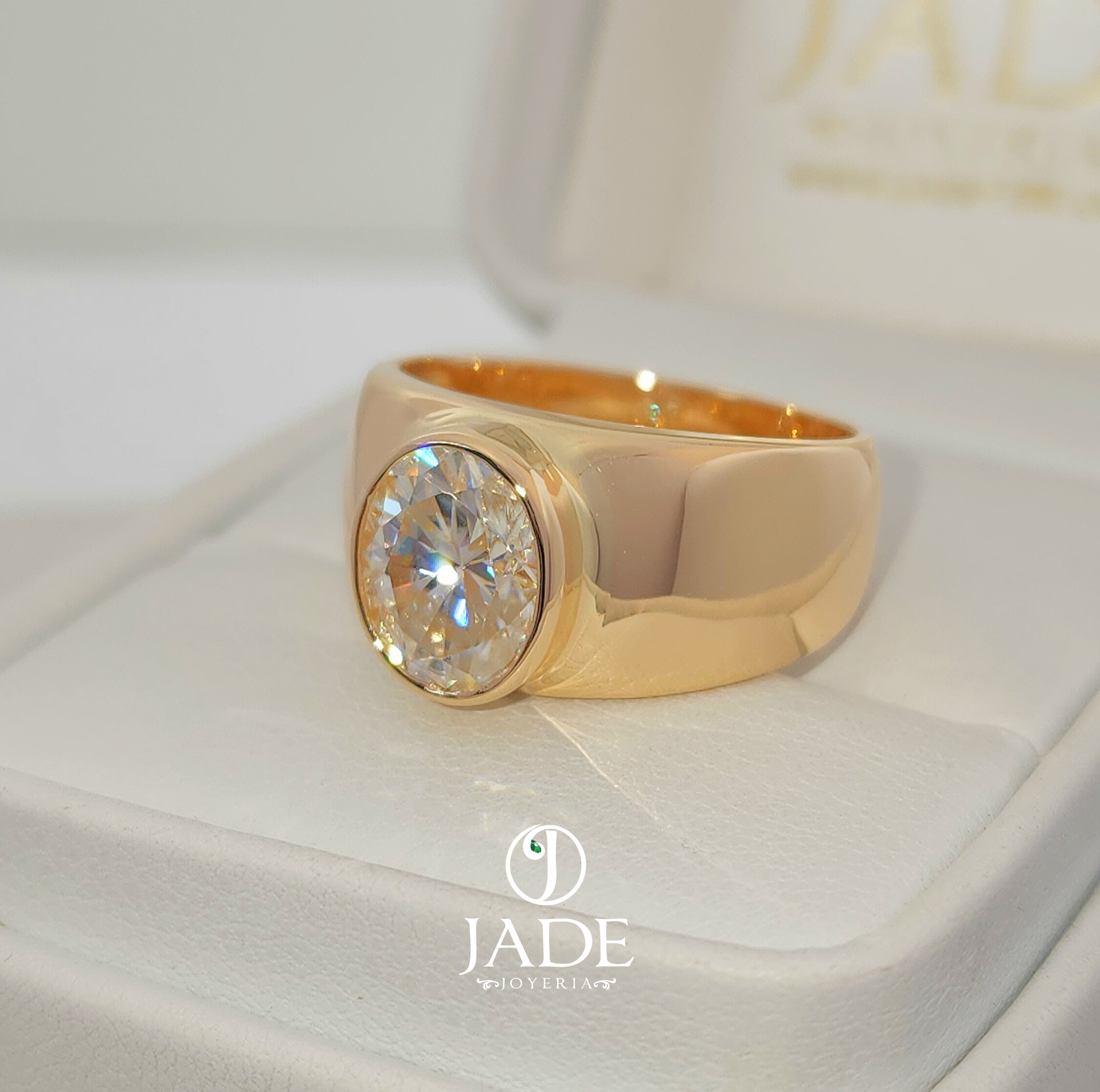 Anillo gitana piedra ovalada