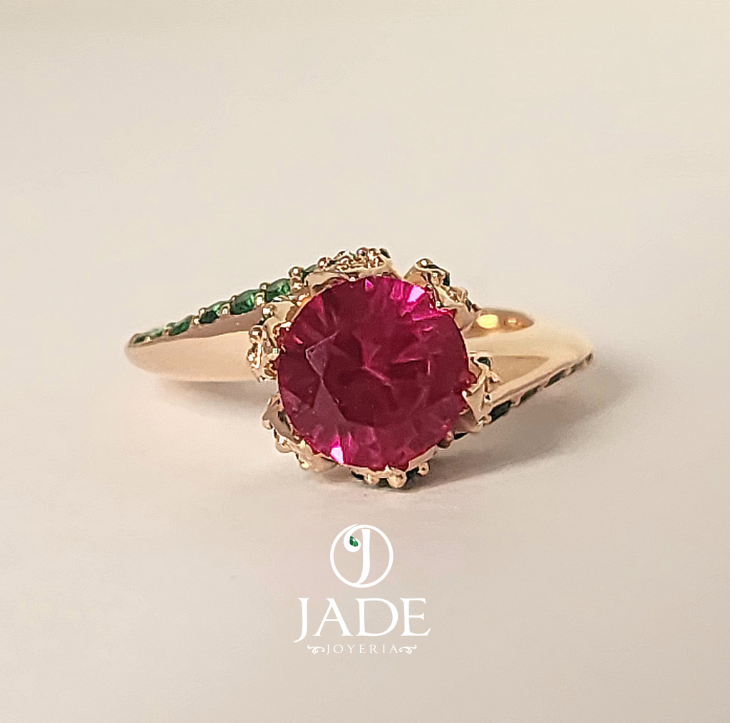 Anillo Magia Silvestre Oro de 18k