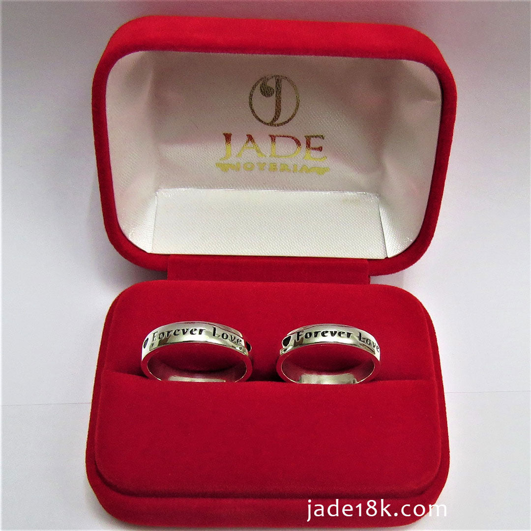 Alianzas Al 010 en Plata Ley Forever Love
