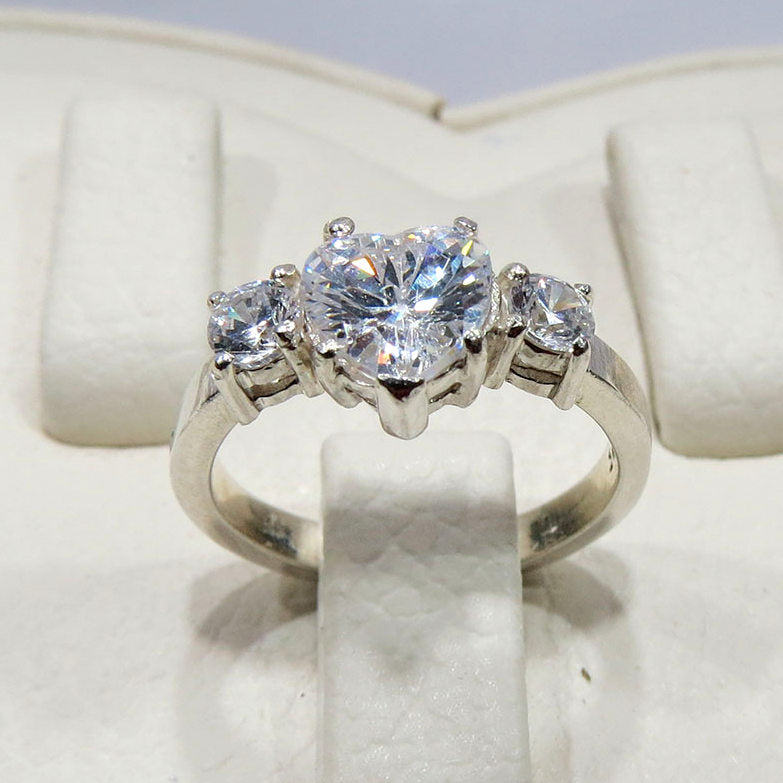 Anillo Lauren de Compromiso en Plata